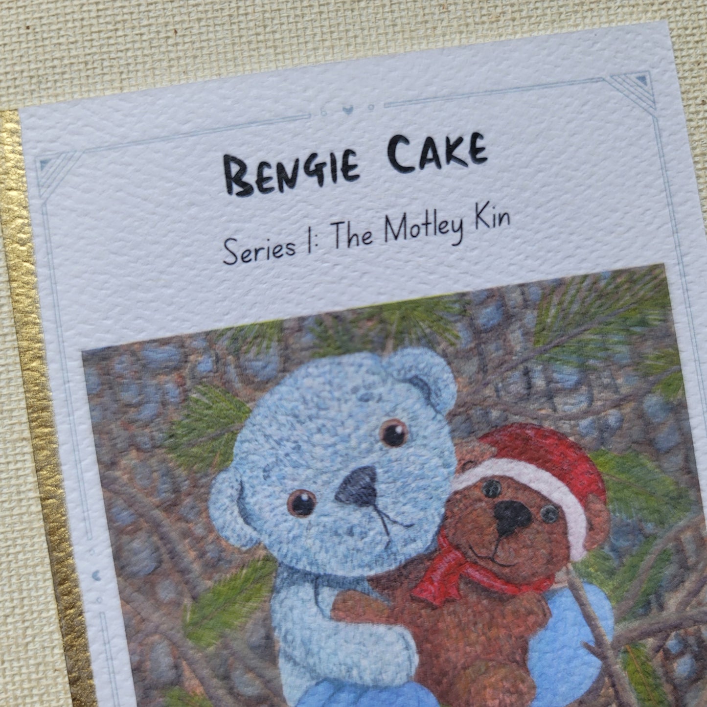 SPECIAL EDITION The Motley Kin Set of 3 Art Cards