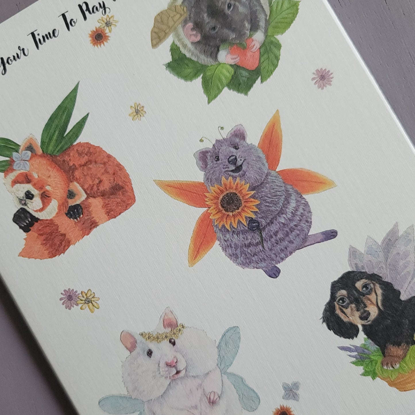 Flower Fairy Card