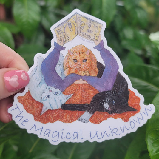 The Magical Unknown 4" Vinyl Sticker