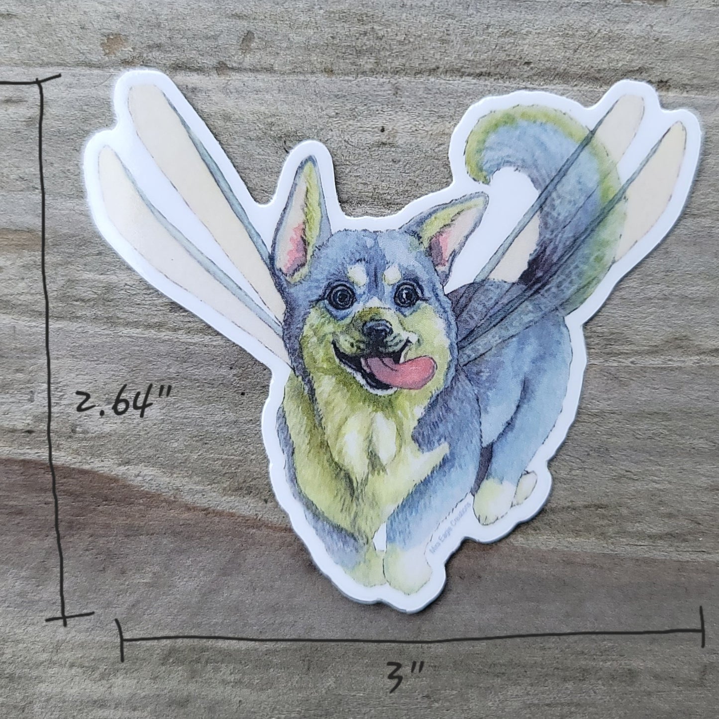 Pupoon 3" Vinyl Sticker