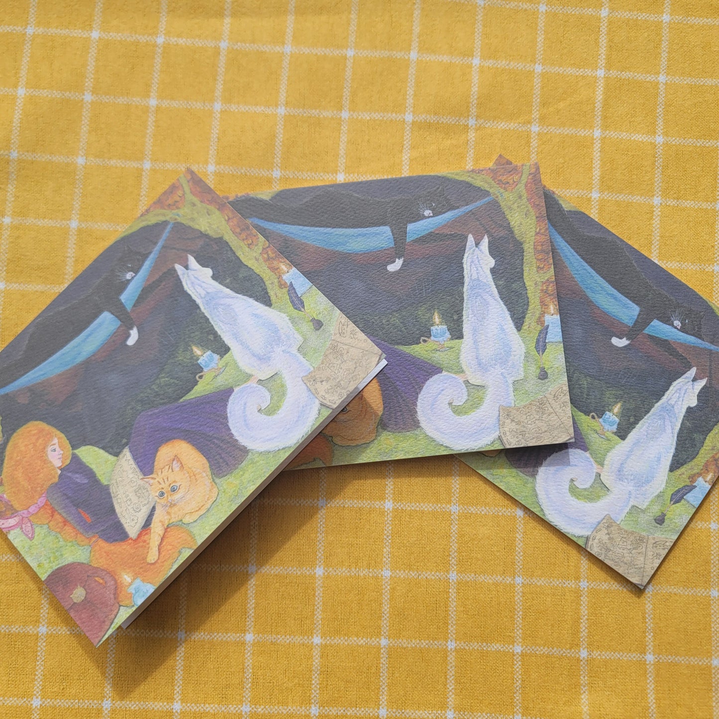 Witchy Winter Cuddles Card