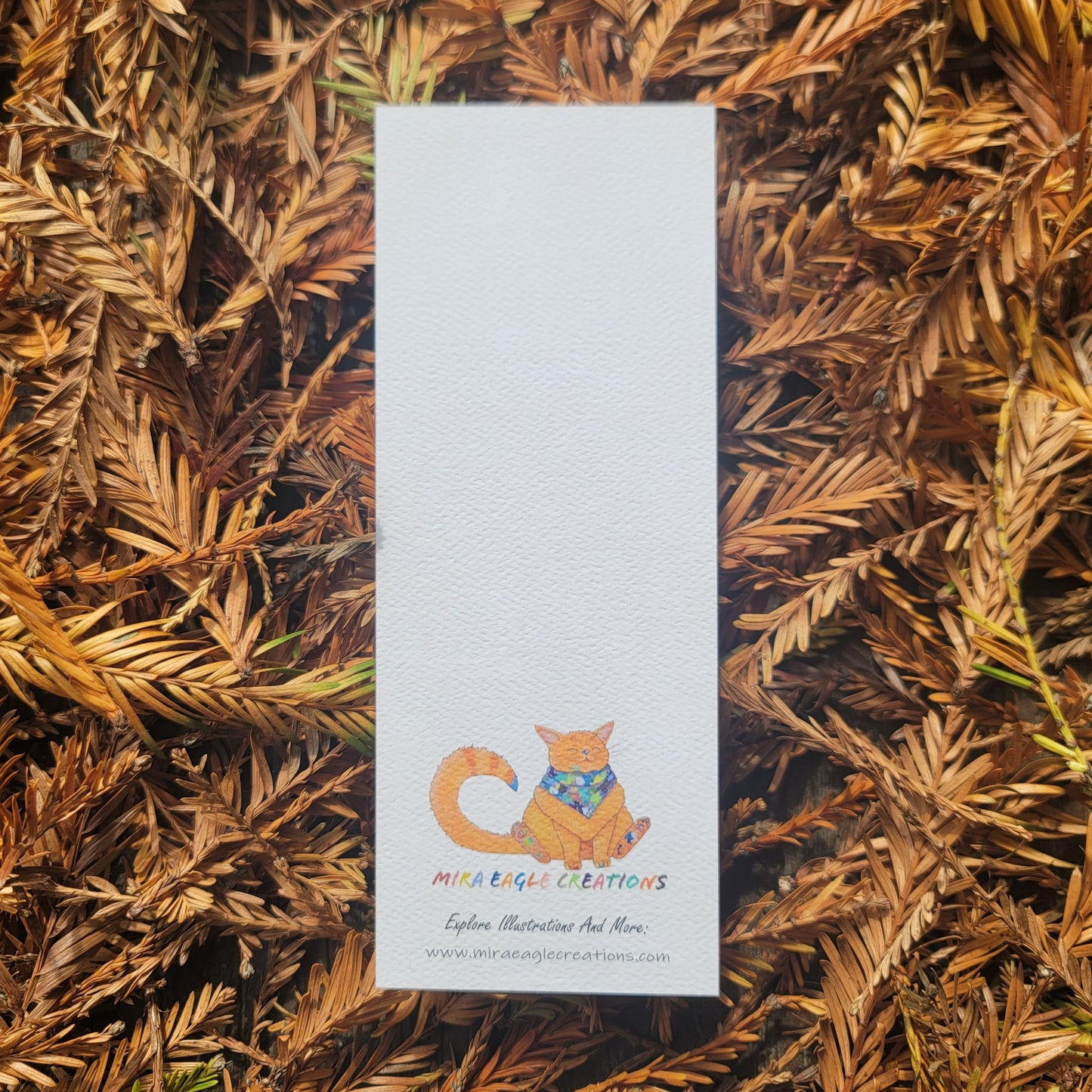 The Magical Unknown Watercolor Bookmark