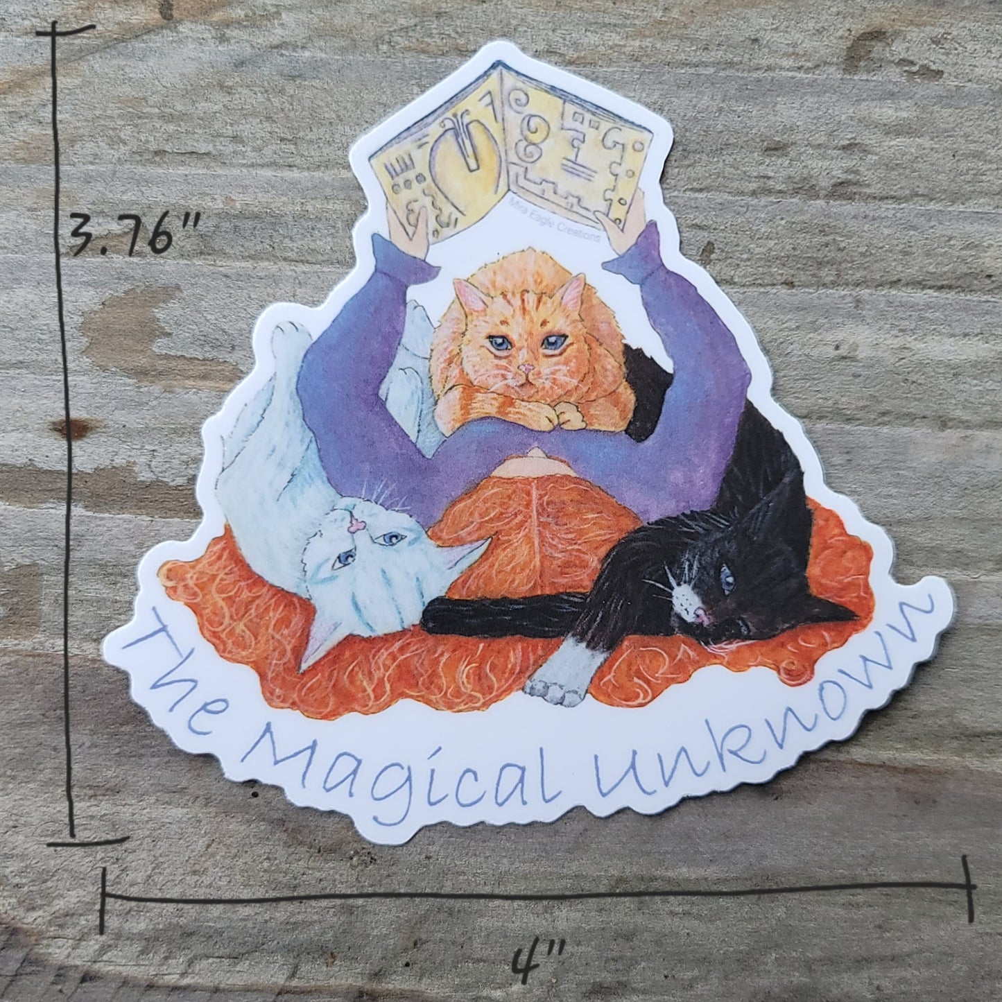 The Magical Unknown 4" Vinyl Sticker