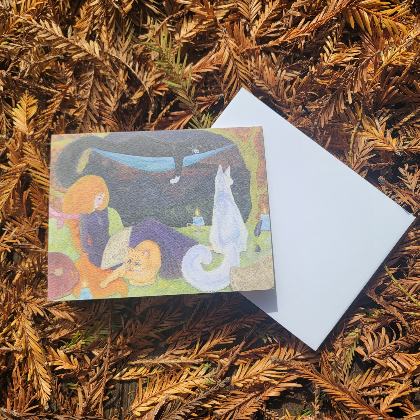 Witchy Winter Cuddles Card