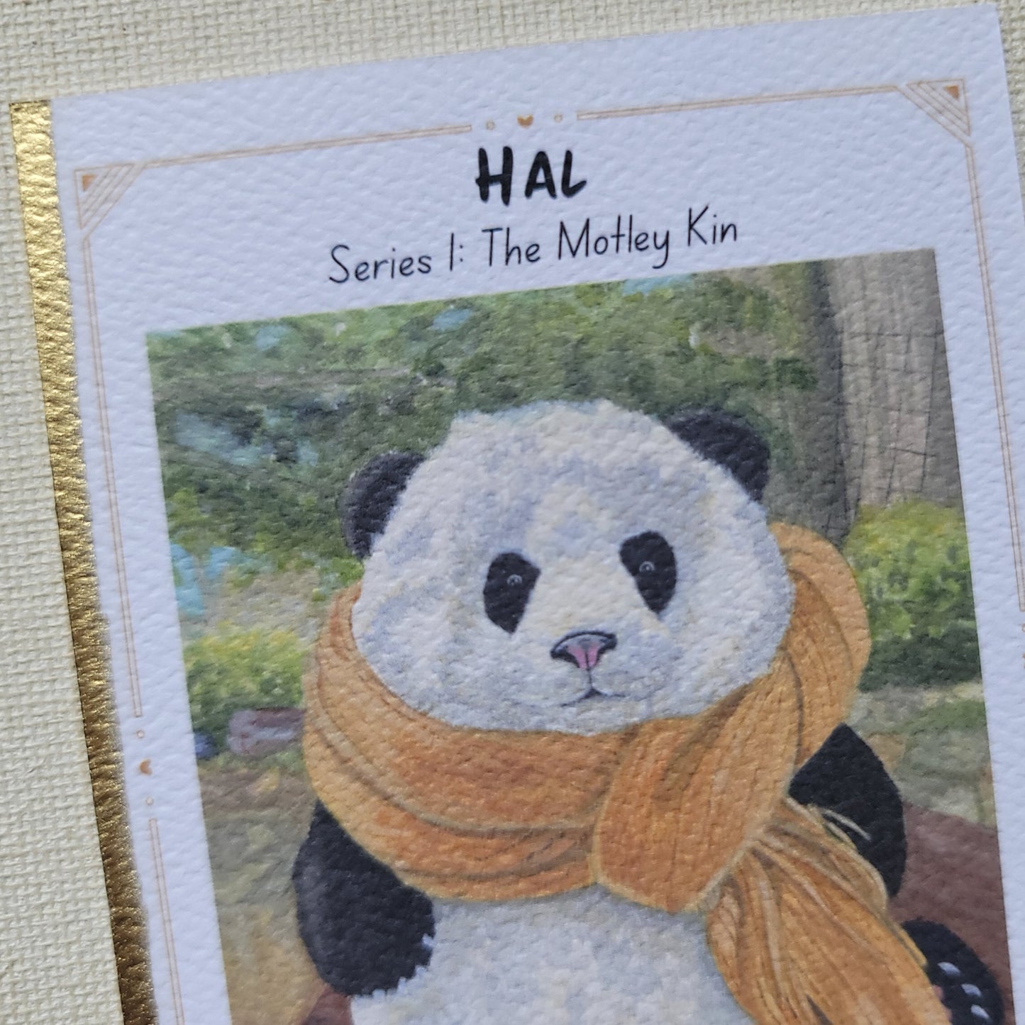 SPECIAL EDITION | Hal Art Trading Card | Fantasy Animal Card | Matte Art Card | Witchy Collectible | Gift for Story Lovers