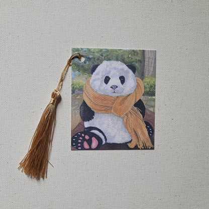 Mystery Art Bookmark | Fantasy Bookmark with Tassel | Watercolor Bookmark | Illustrated Bookmark | Bookish Gift | Novel Art Print