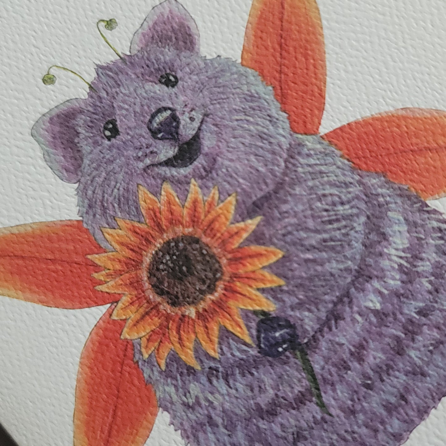 Sunny Flower Fairy Card