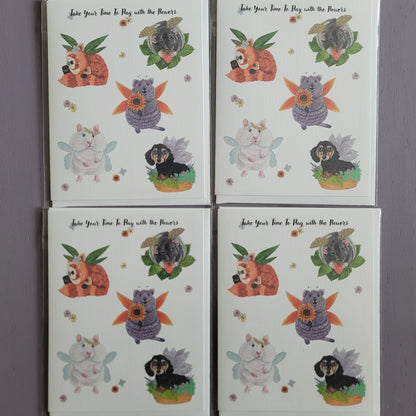 Flower Fairy Card