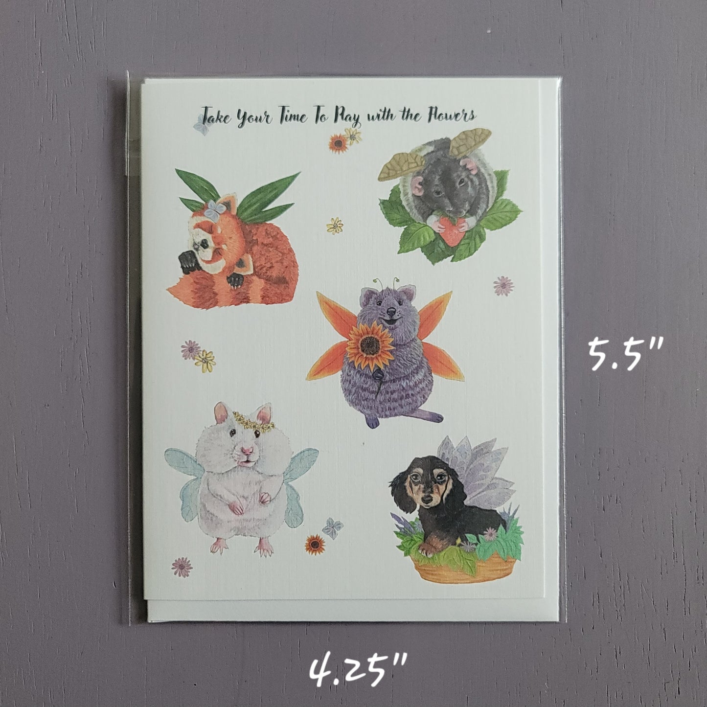 Flower Fairy Card