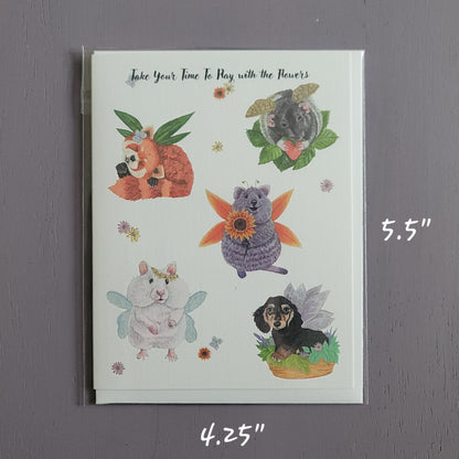 Flower Fairy Card