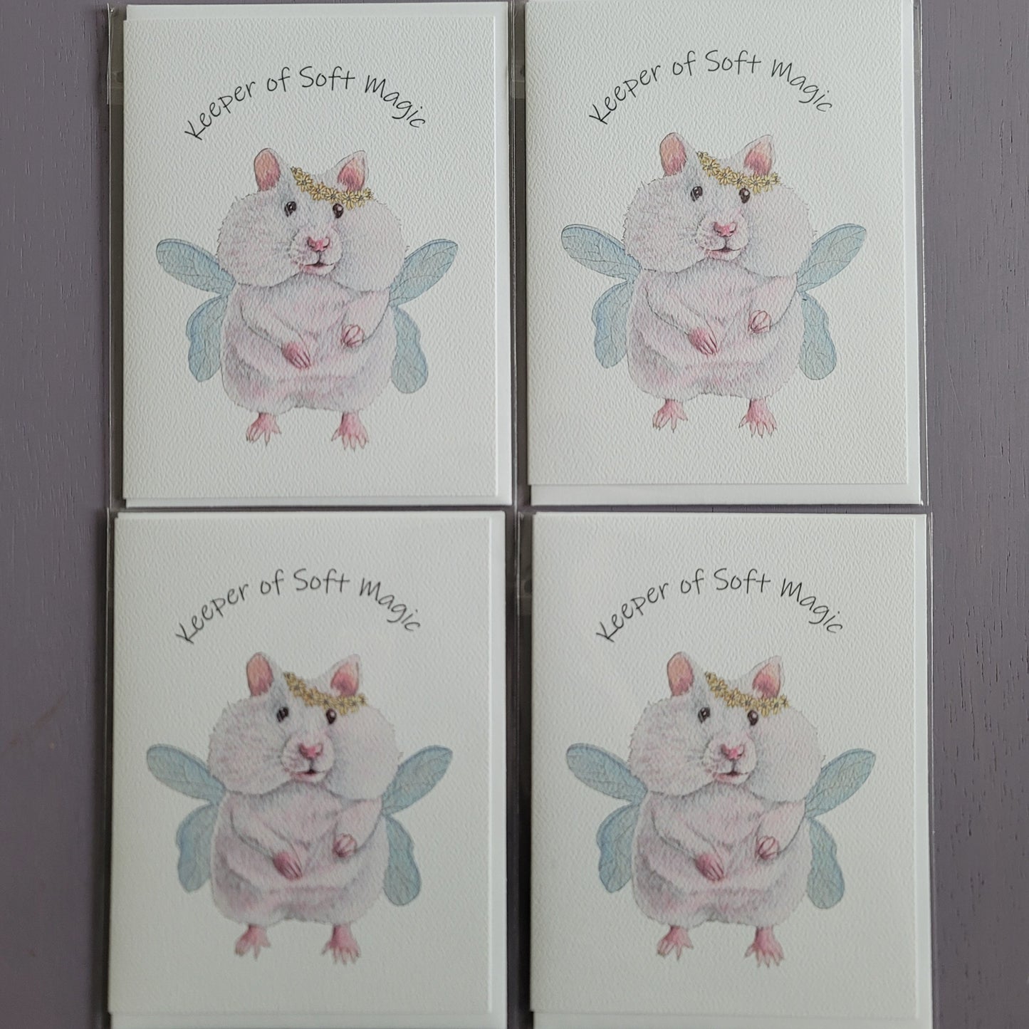Daffodil Flower Fairy card