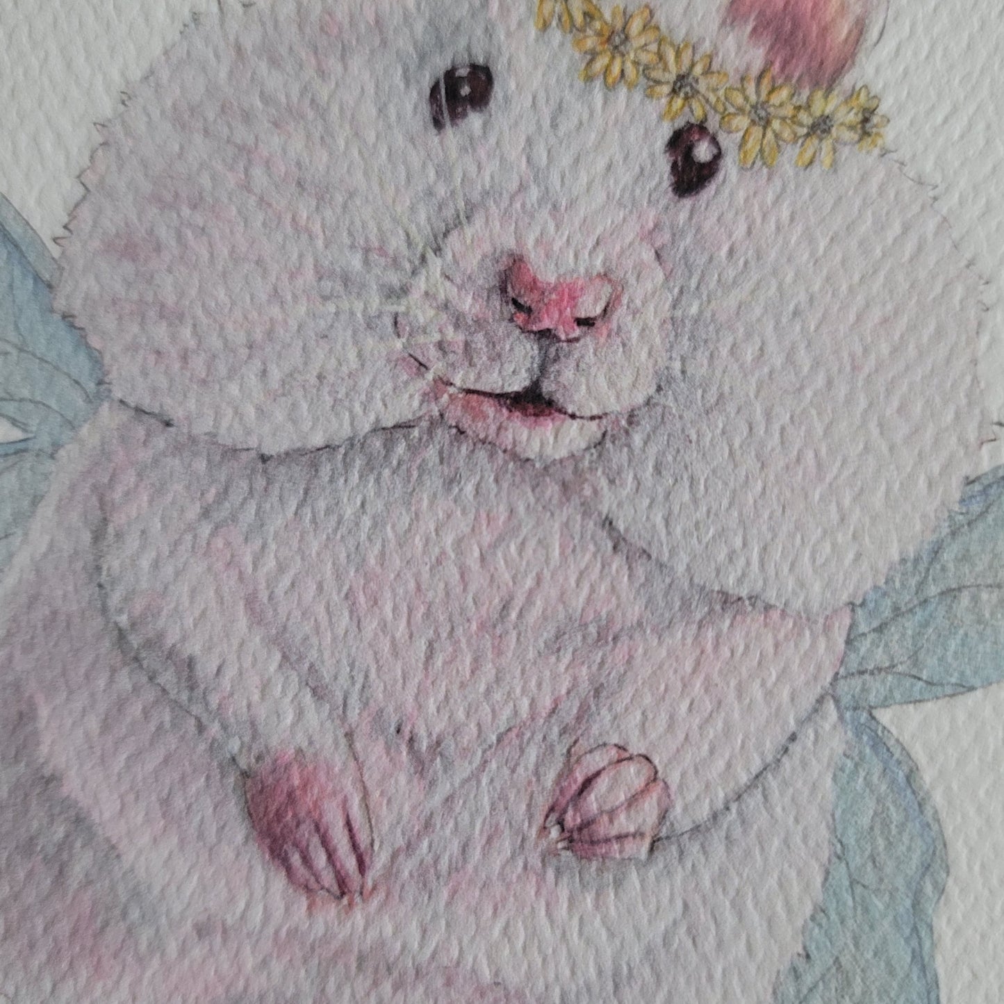 Daffodil Flower Fairy card