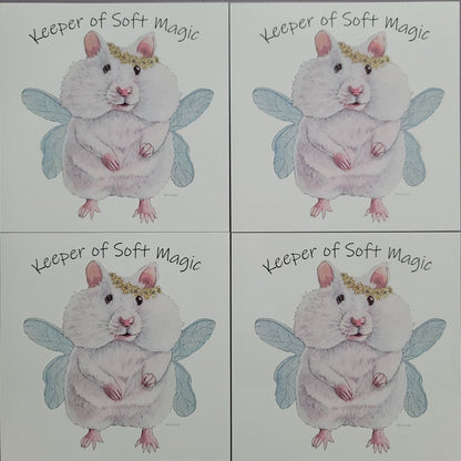 Daffodil Flower Fairy Magnet