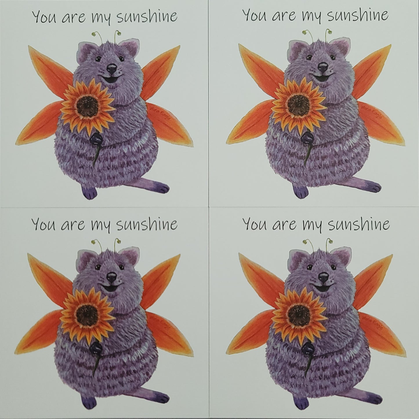 Sunny Flower Fairy Magnet