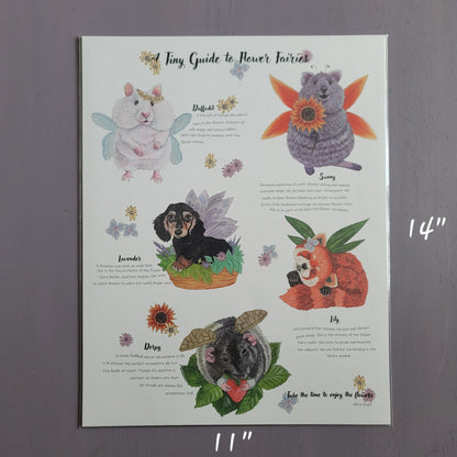 Flower Fairy print
