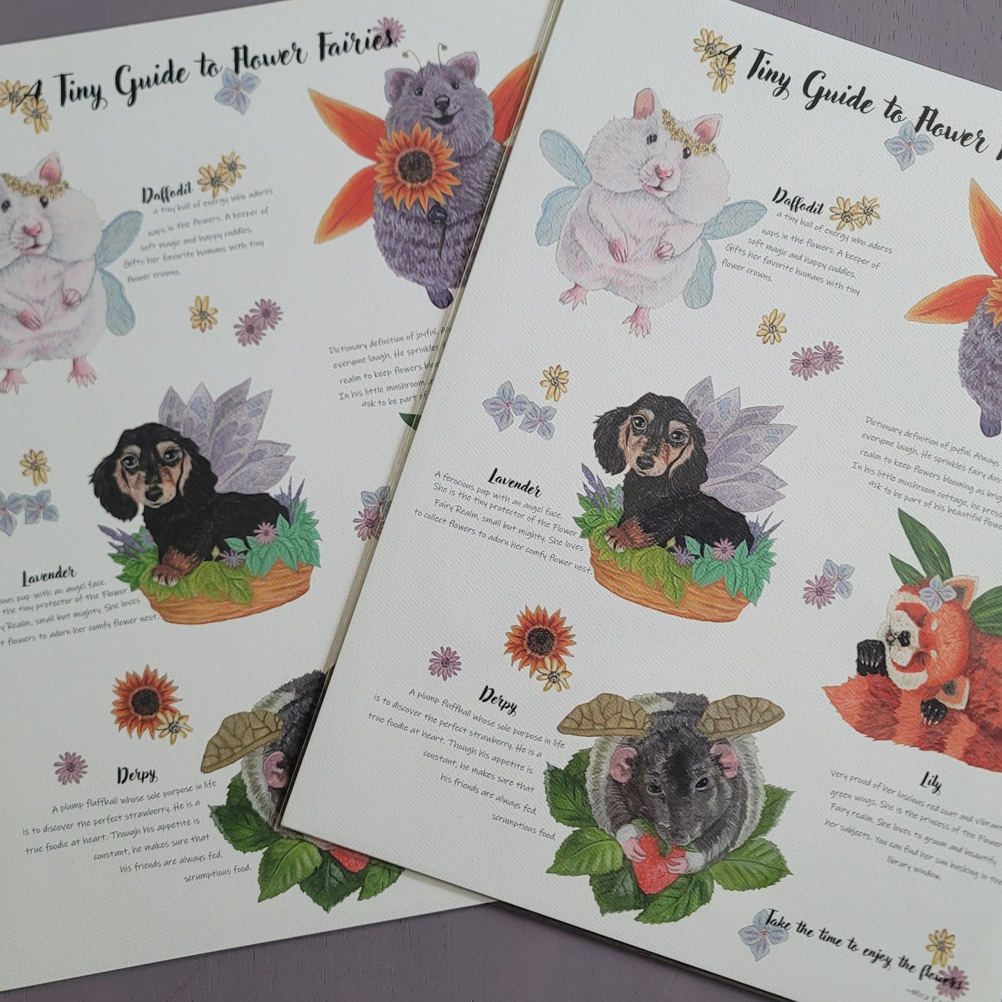 Flower Fairy print