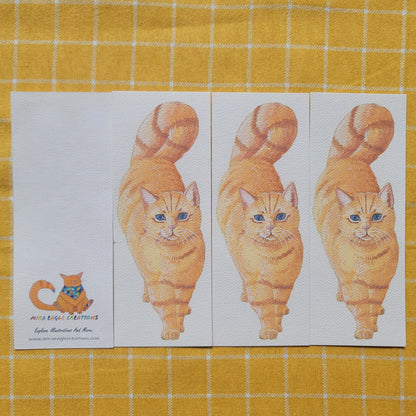 Cal watercolor Bookmark