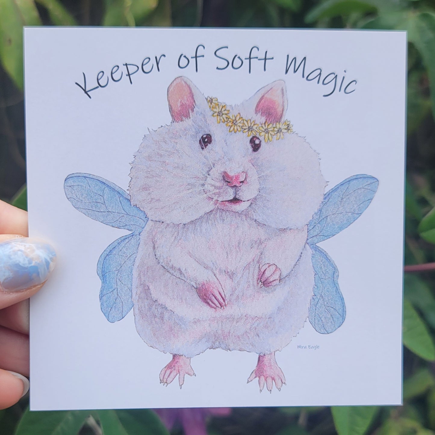 Daffodil Flower Fairy Magnet