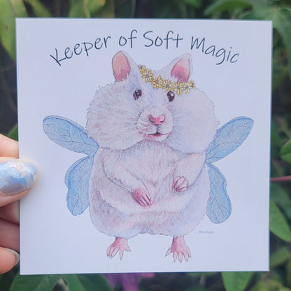 Daffodil Flower Fairy Magnet
