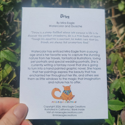 Derpy Flower Fairy Card