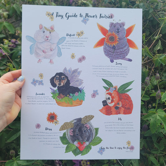 Flower Fairy print