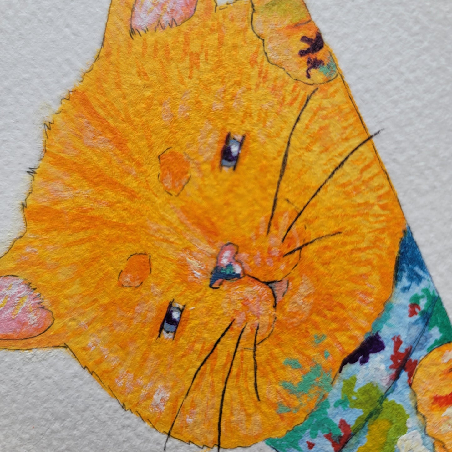 "Hmmm..." Mini Original Painting