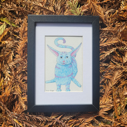 "I Didn't Do It" mini original painting