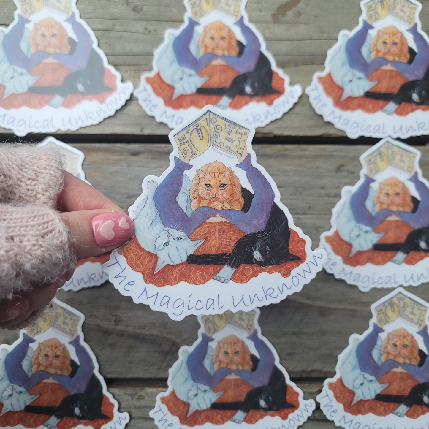 The Magical Unknown 4" Vinyl Sticker