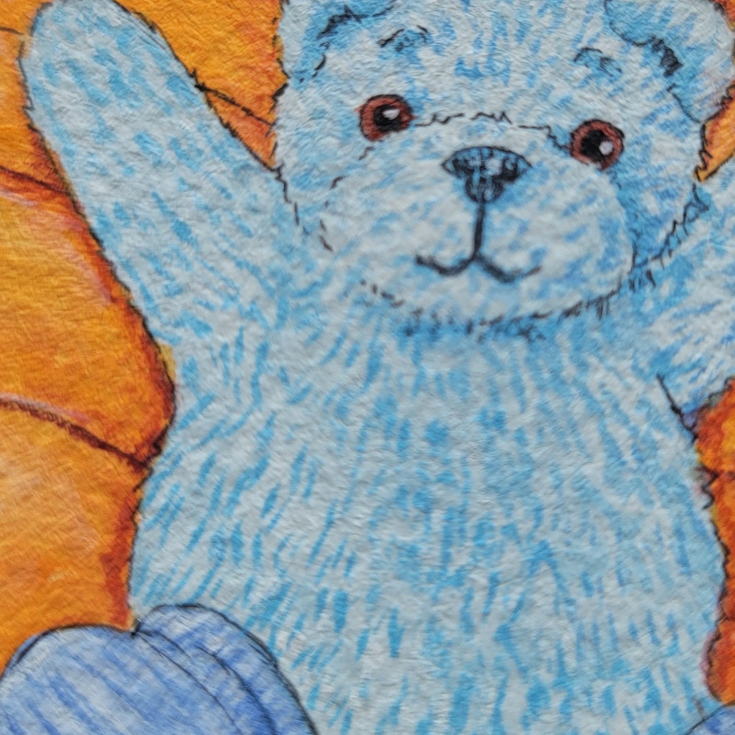 "Pillow Party" mini Original painting