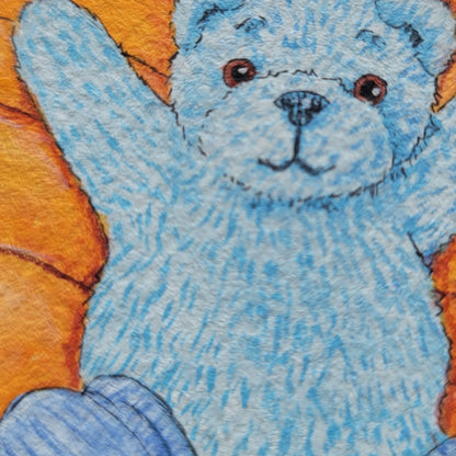 "Pillow Party" mini Original painting