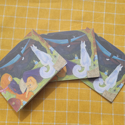 Witchy Winter Cuddles Card