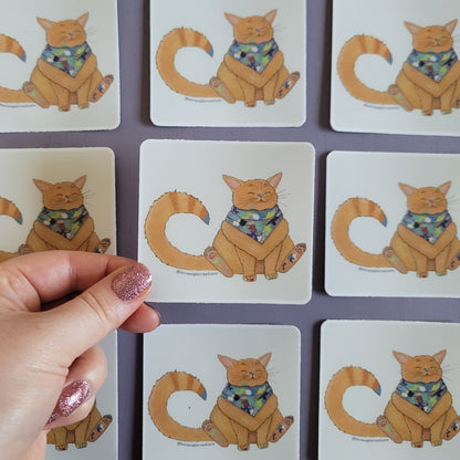 Whispen Cat Sticker