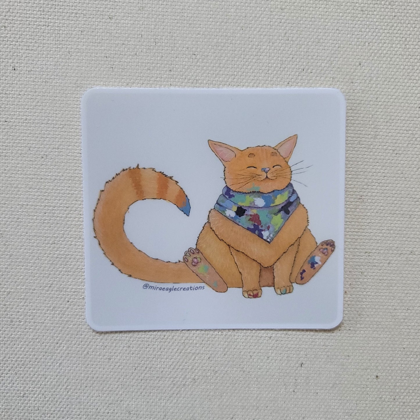 Whispen Cat Sticker