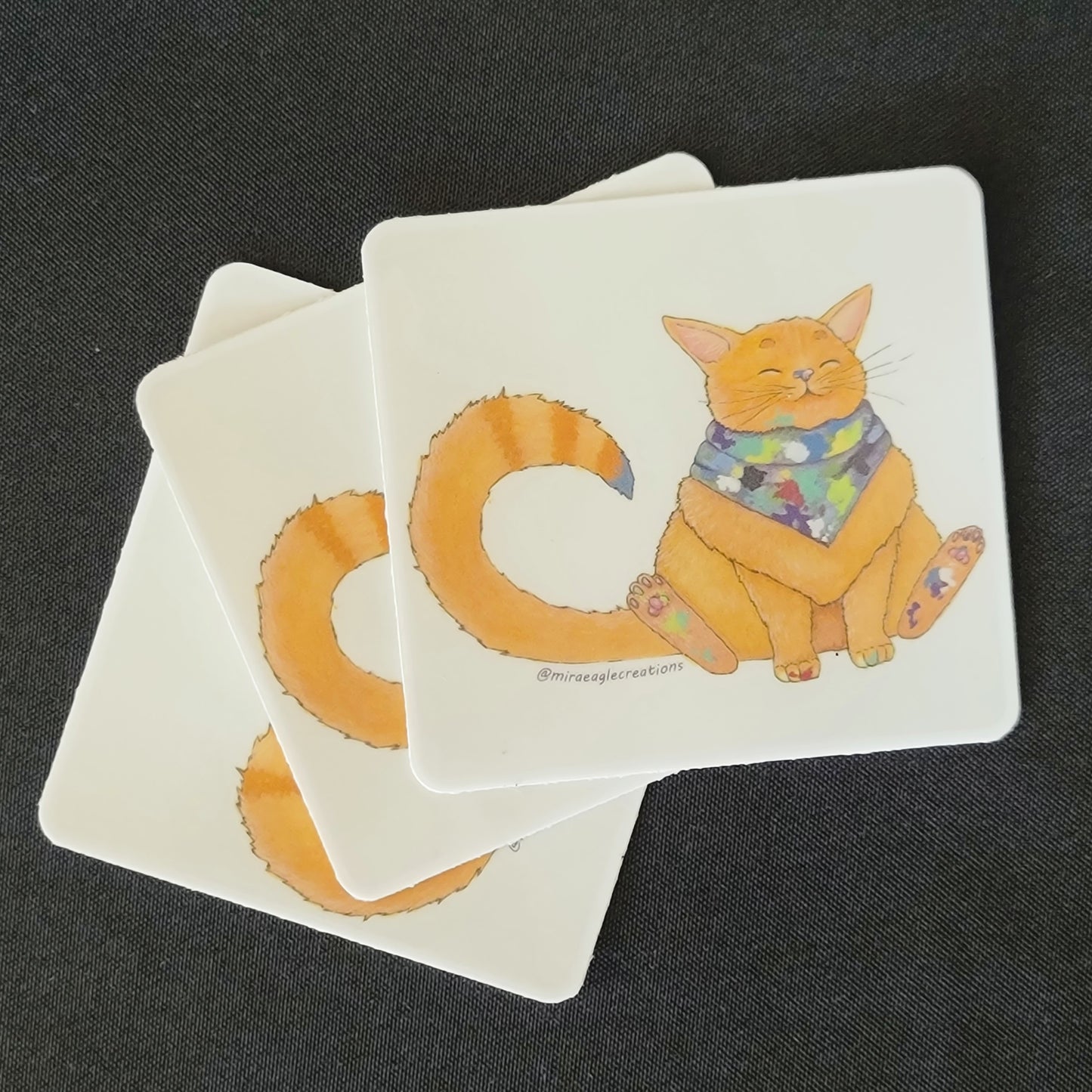 Whispen Cat Sticker