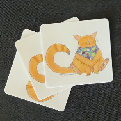 Whispen Cat Sticker