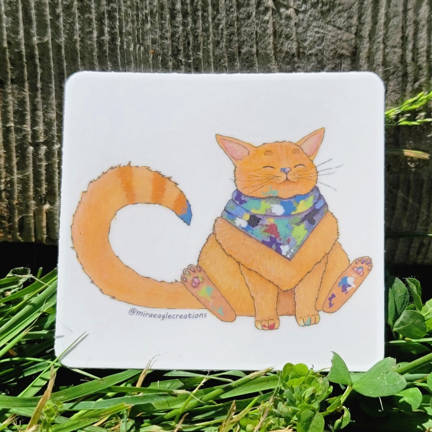 Whispen Cat Sticker