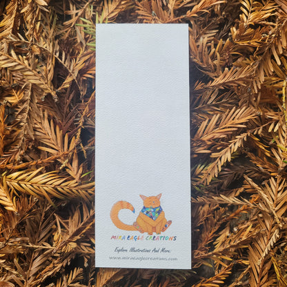 Cal watercolor Bookmark