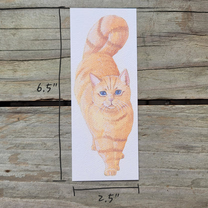 Cal watercolor Bookmark