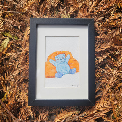 "Pillow Party" mini Original painting