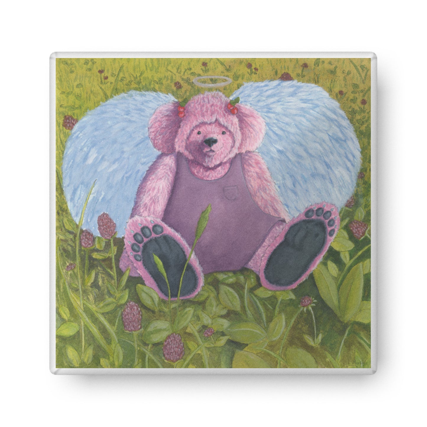 Angel Cake Throw Pillow