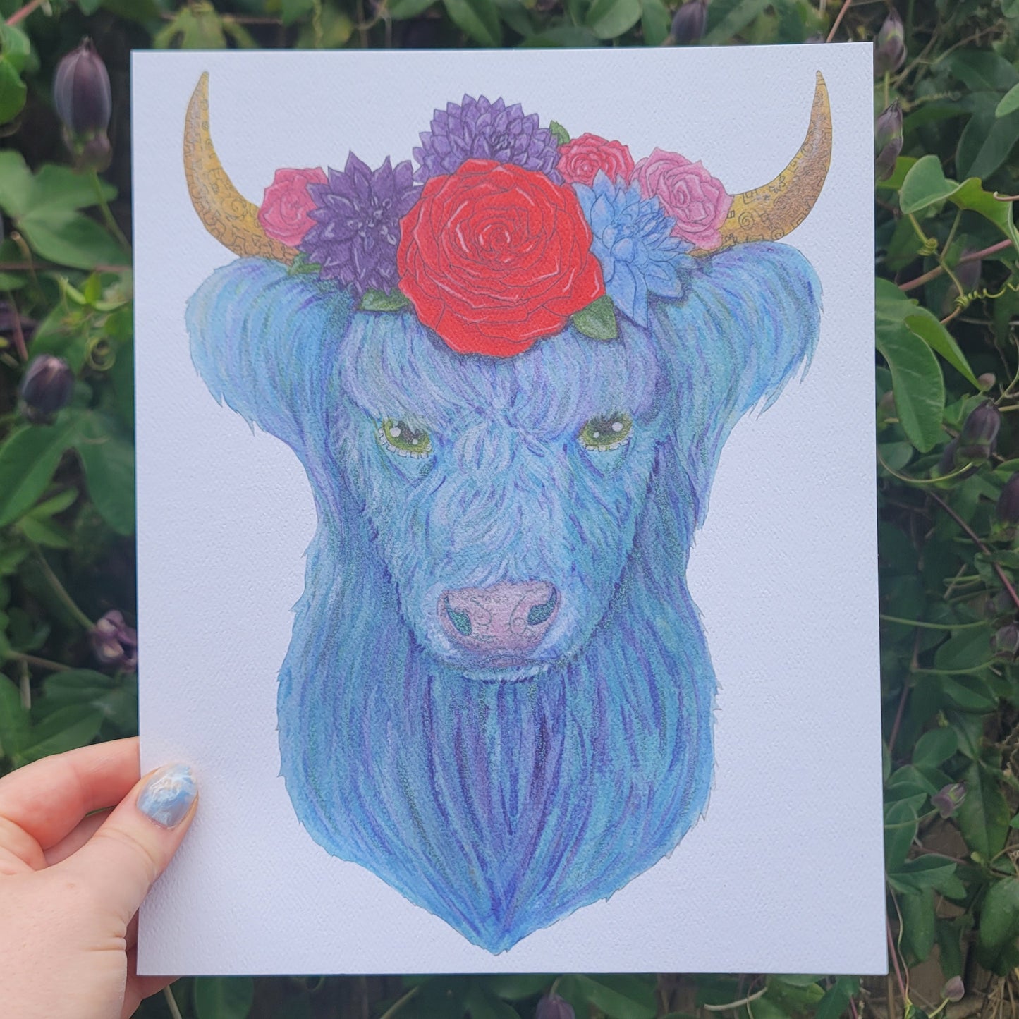 Daisy Goddess of Love Print