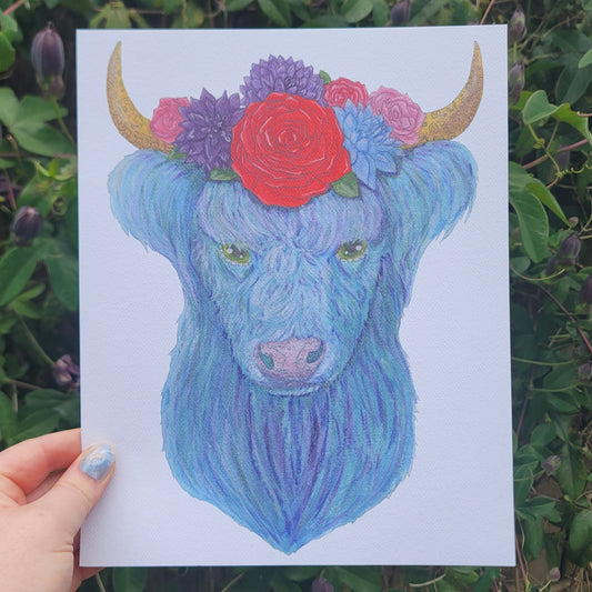 Daisy Goddess of Love Print