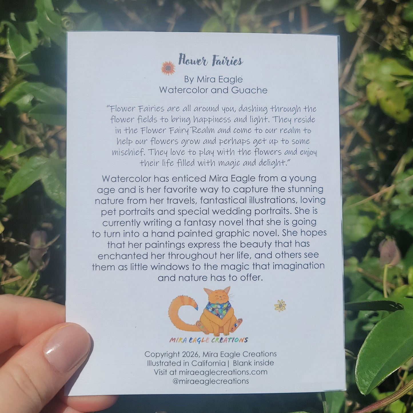 Flower Fairy Card