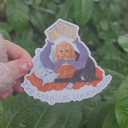 The Magical Unknown 4" Vinyl Sticker