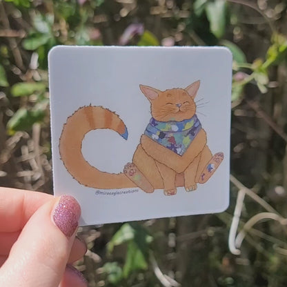 Whispen Cat Sticker
