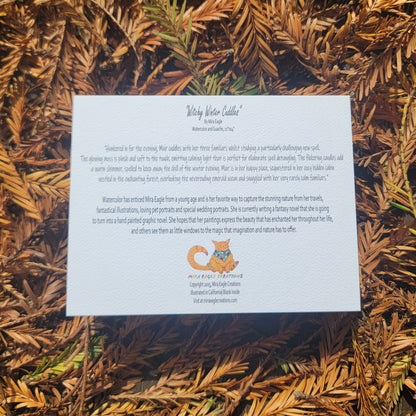 Witchy Winter Cuddles Card